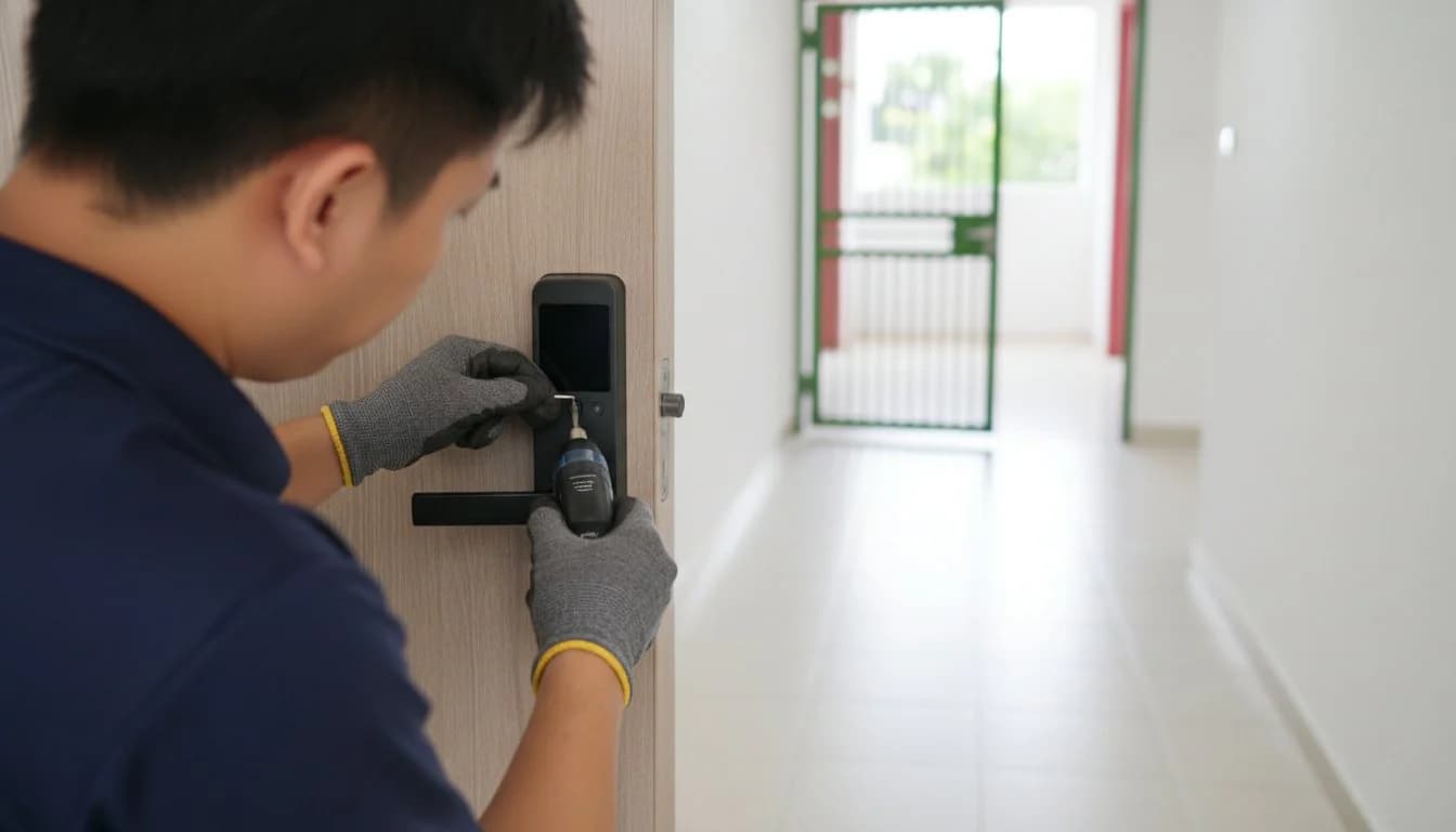 Complete Door Lock Installation Guide for Singapore Homes 2026